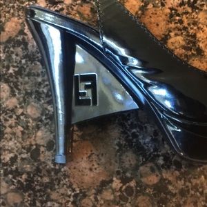 Authentic Fendi Shoes with Logo on heel